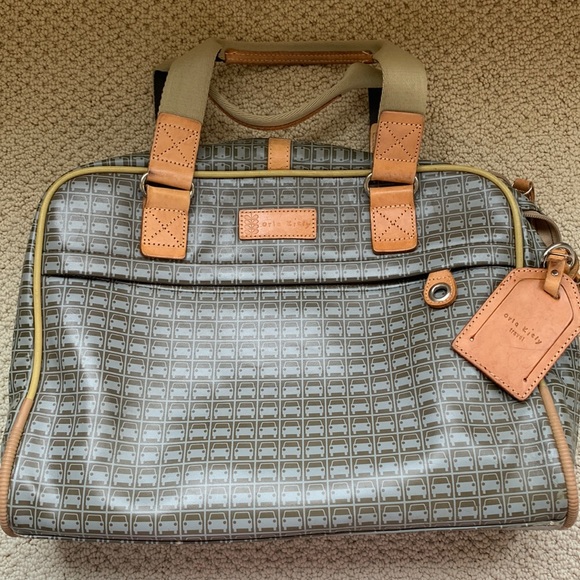 Orla Kiely Bags Orla Kiely Iconic Stacked Cars Laptop Overnight Bag